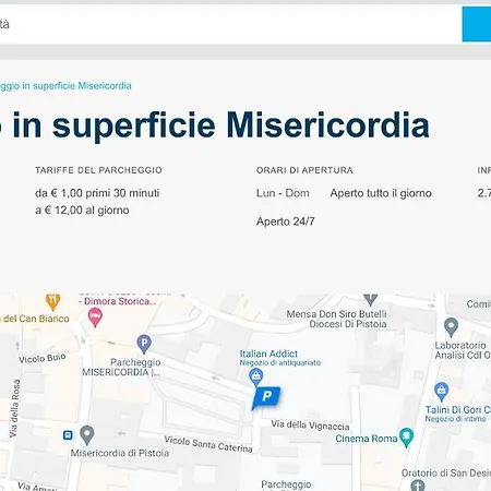 Sulla Sala Pistoia